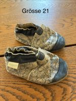 Baby Finken / Hausschuhe Leder Gr. 21