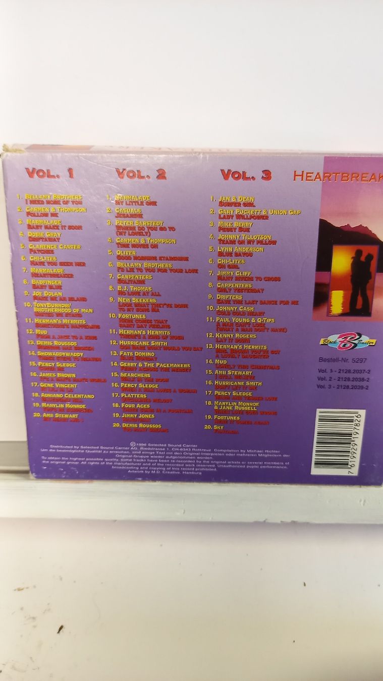 CD: Heartbreakers CD-Set Vol.1-3 - 60 Classics! – Usato da St. Gallen venduto da Bir_Rer 1