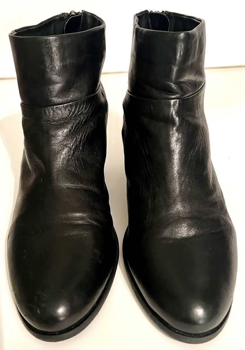 Scarpe da donna: Damenbottine. Schwarzes Leder. Gr. 40 – Usato da Zürich venduto da rsa_dv8r 1