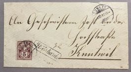 60A Brief von St. Erhard seltener Stp Gr. 62