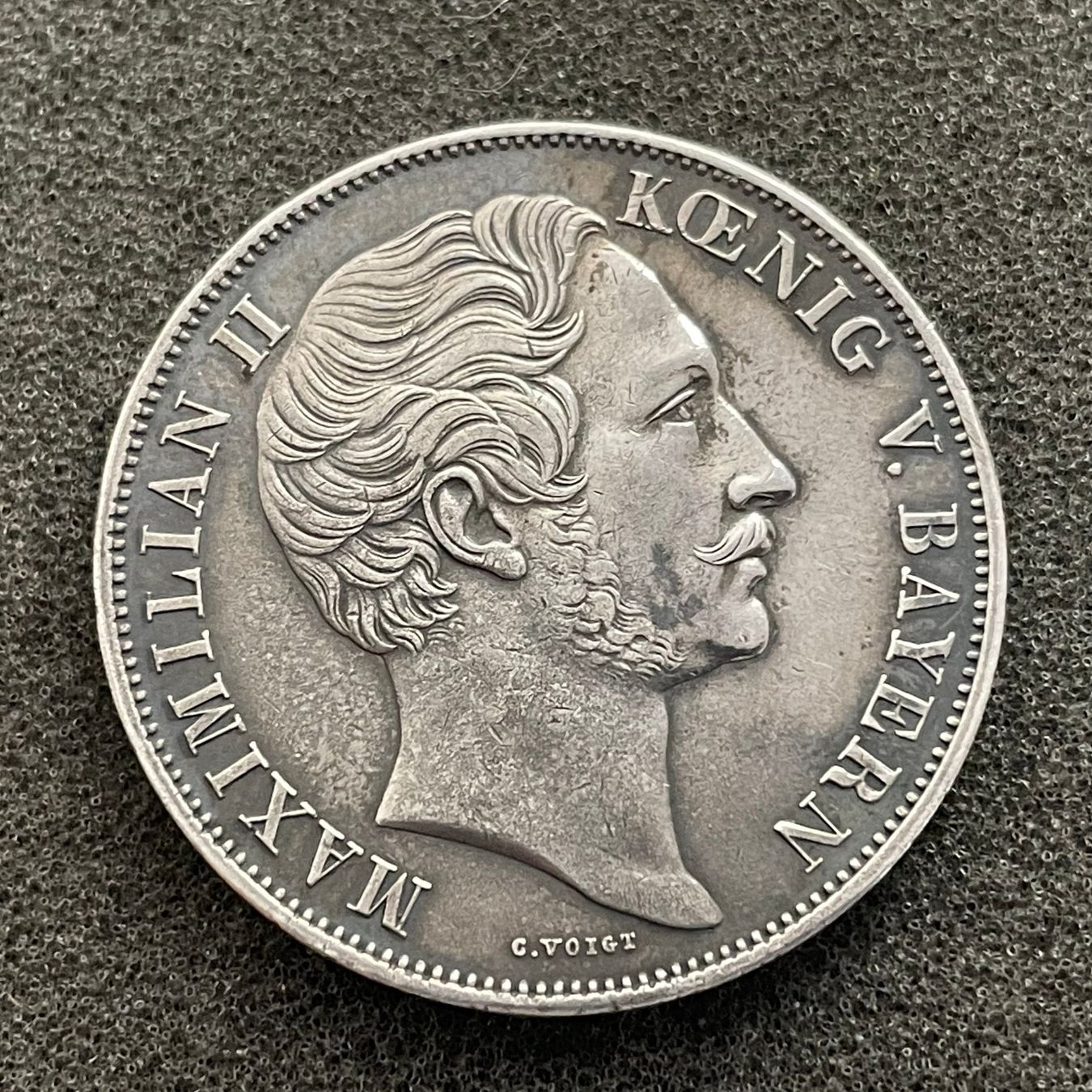 Tutti le monete: 2 Gulden Silber Bayern 1855 – Usato da Reitnau venduto da tb-muenzen 2