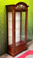 Biedermeier Vitrine Barock Bücherschrank Regal Büchervitrine