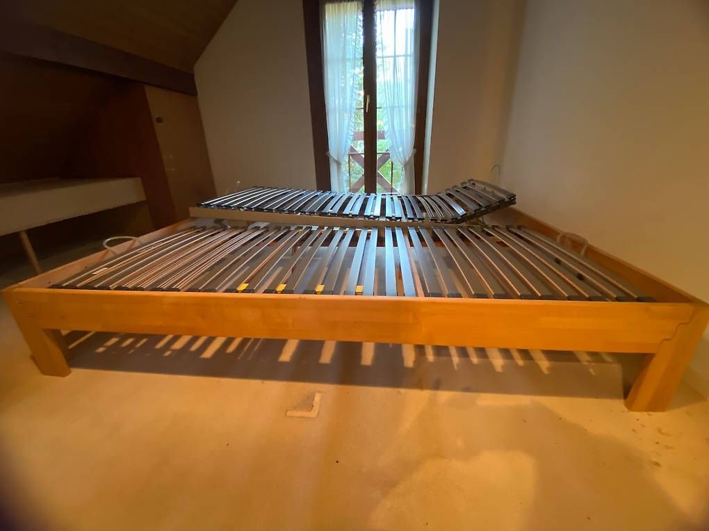 Bico Letti: Doppelbett mit Bico Swing-flex Lattenroste – Usato da Biel-Benken BL venduto da LOL0507 1