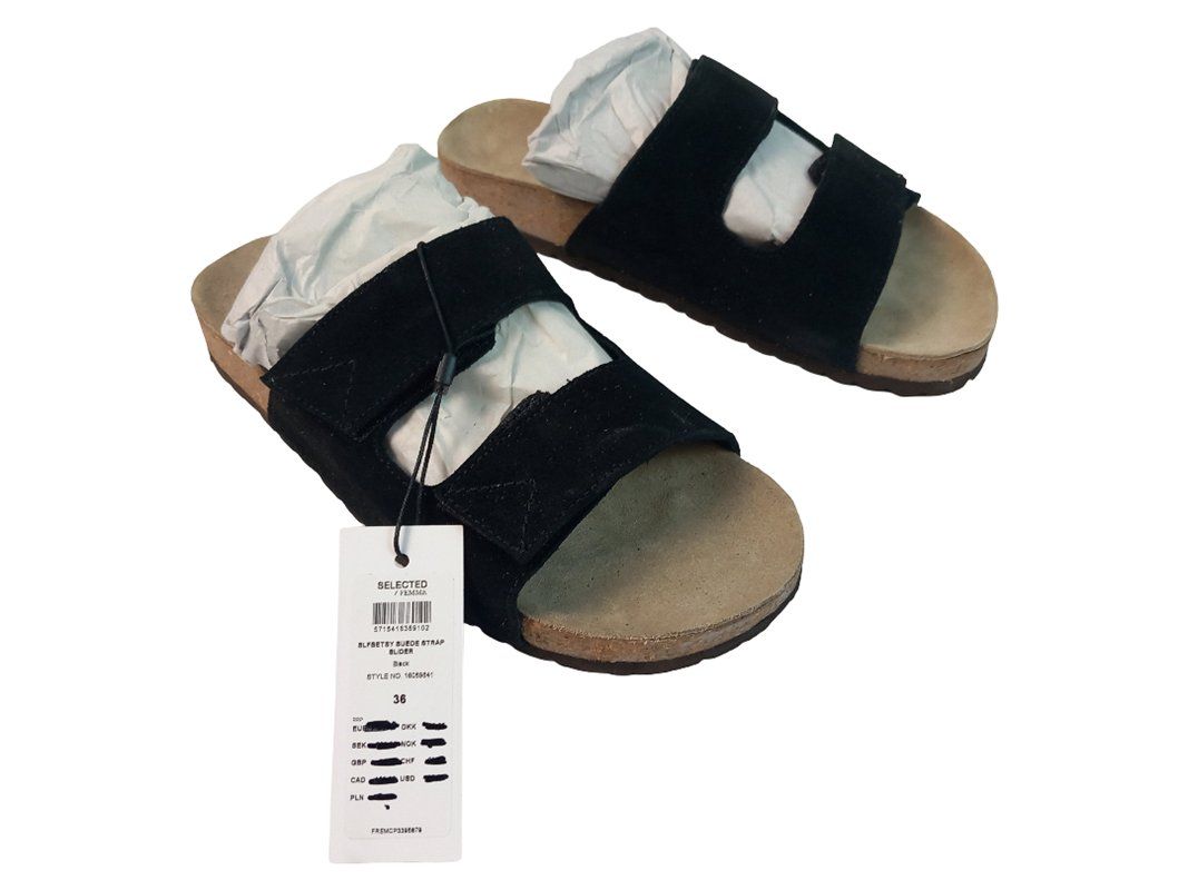 Selected Scarpe da uomo: SELECTED Flache Sandalen (Gr. 36) – Nuovo (secondo la descrizione) da Hünenberg venduto da Restwert_Zug 5