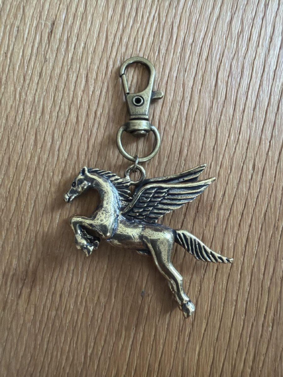 Schlüsselanhänger & - bänder: Pegasus Pferd Schlüsselanhänger Messing – Neu (gemäss Beschreibung) aus Zürich von joyfulgrace 1