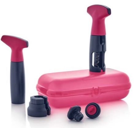Flaschenöffner & -verschlüsse: Korkenzieher mit Luftraums ziehen - Tupperware – Gebraucht aus Winkel von davos220
