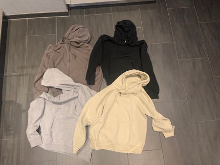 4 Kapuzenpulli Hoodies Grösse M