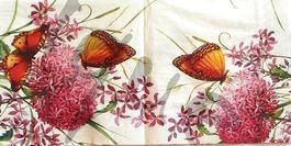 Serviette allium garden cream (1127) 2Stk.