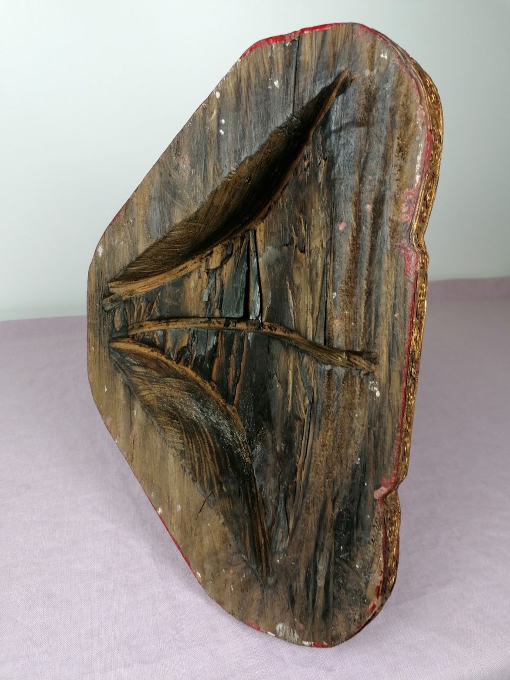 Sculture & Statue: Antike Buddha - Statue aus massivem Holz – Usato da Köniz venduto da Brockenreich 2