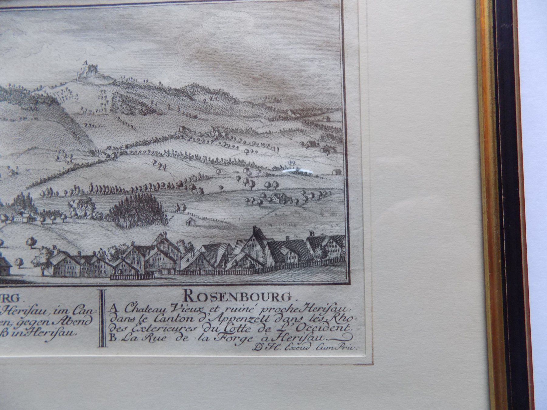 Gravures: Rosenburg Herisau – D'occasion à Risch par Rischli15 3