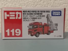 Tomica 119 Morita Fire Fighting Vehicle