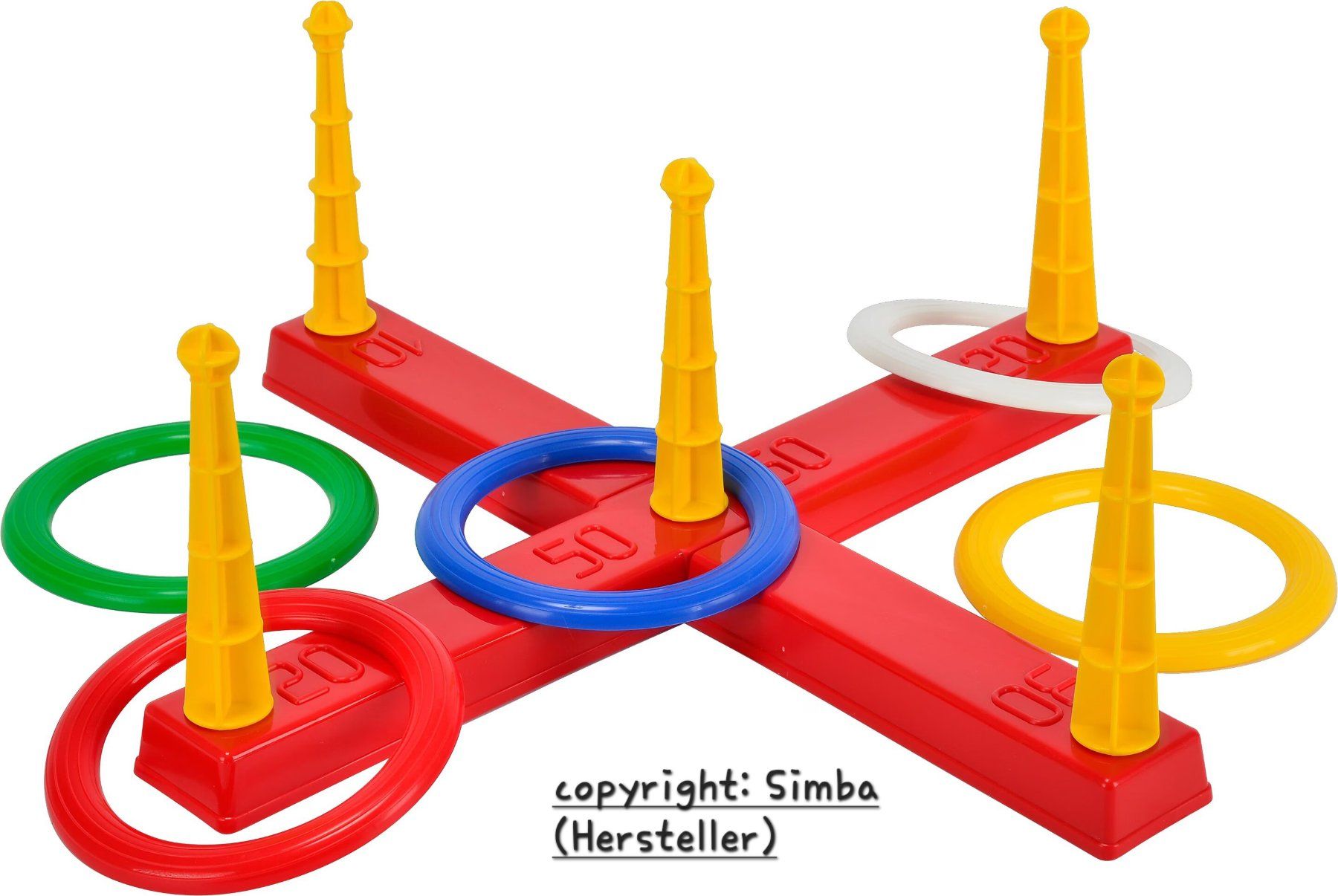 Spiele: Ringwurfspiel Simba Kreuz – Neu (gemäss Beschreibung) aus Nebikon von Japostyle 1