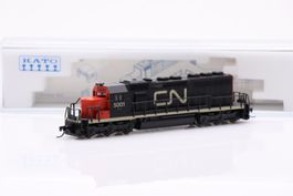 Kato 176-20L CN SD40 Black&Orange7Red Spur N