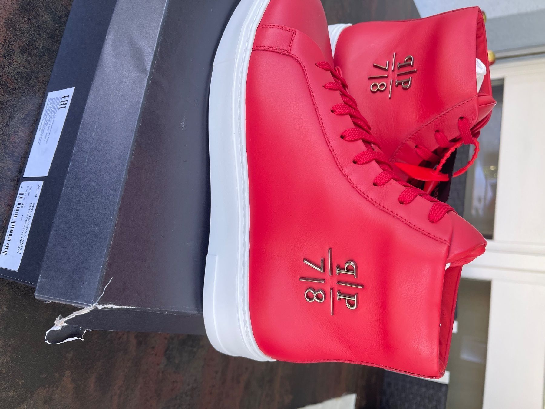 Philipp Plein Herrenschuhe: Philipp plein hi-top sneakers – Neu und originalverpackt aus Fislisbach von Brandopfer810
