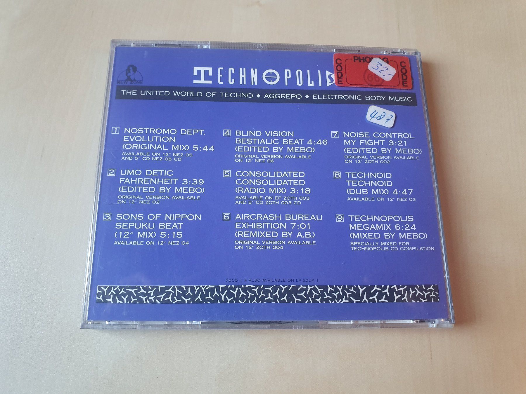 CD: Technopolis – Usato da Stansstad venduto da collectorsshop 1