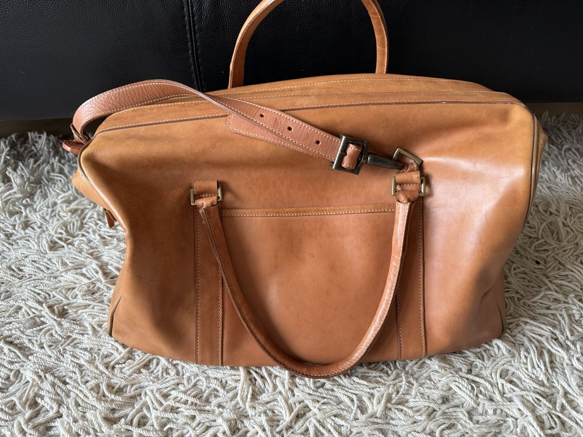 The Bridge Borse: Hartmann Leder Duffle, Bowling Bag, weekender, Duffel – Usato da St. Gallen venduto da Lapinasse 2