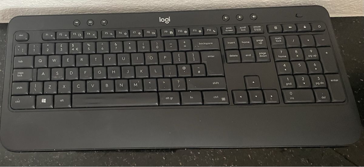 Logitech Tastiere: Logitech Tastatur-Maus-Set MK540 Advanced US-Layout – Usato da Niederweningen venduto da baghirac 1