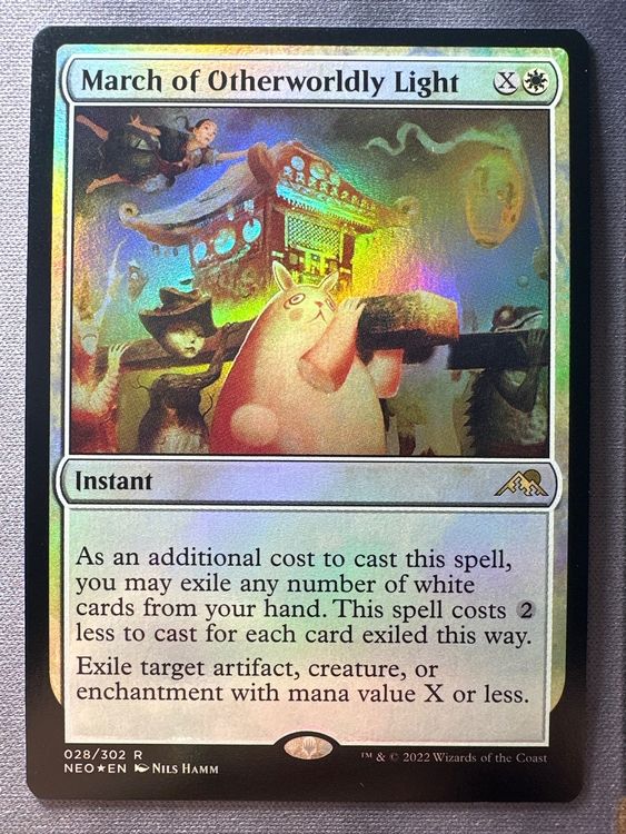March of Otherworldly Light FOIL 028/302 Kamigawa Kaufen auf Ricardo