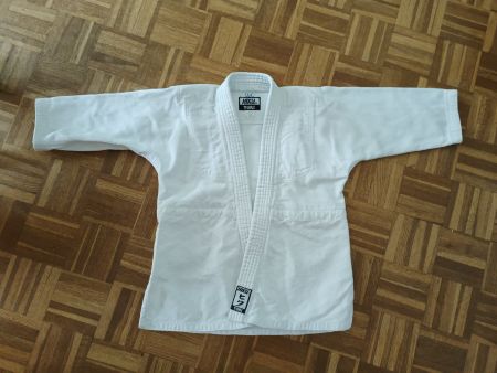 Hiku Tori Judo Kimono Gr 130 Kinder weiss Anzug