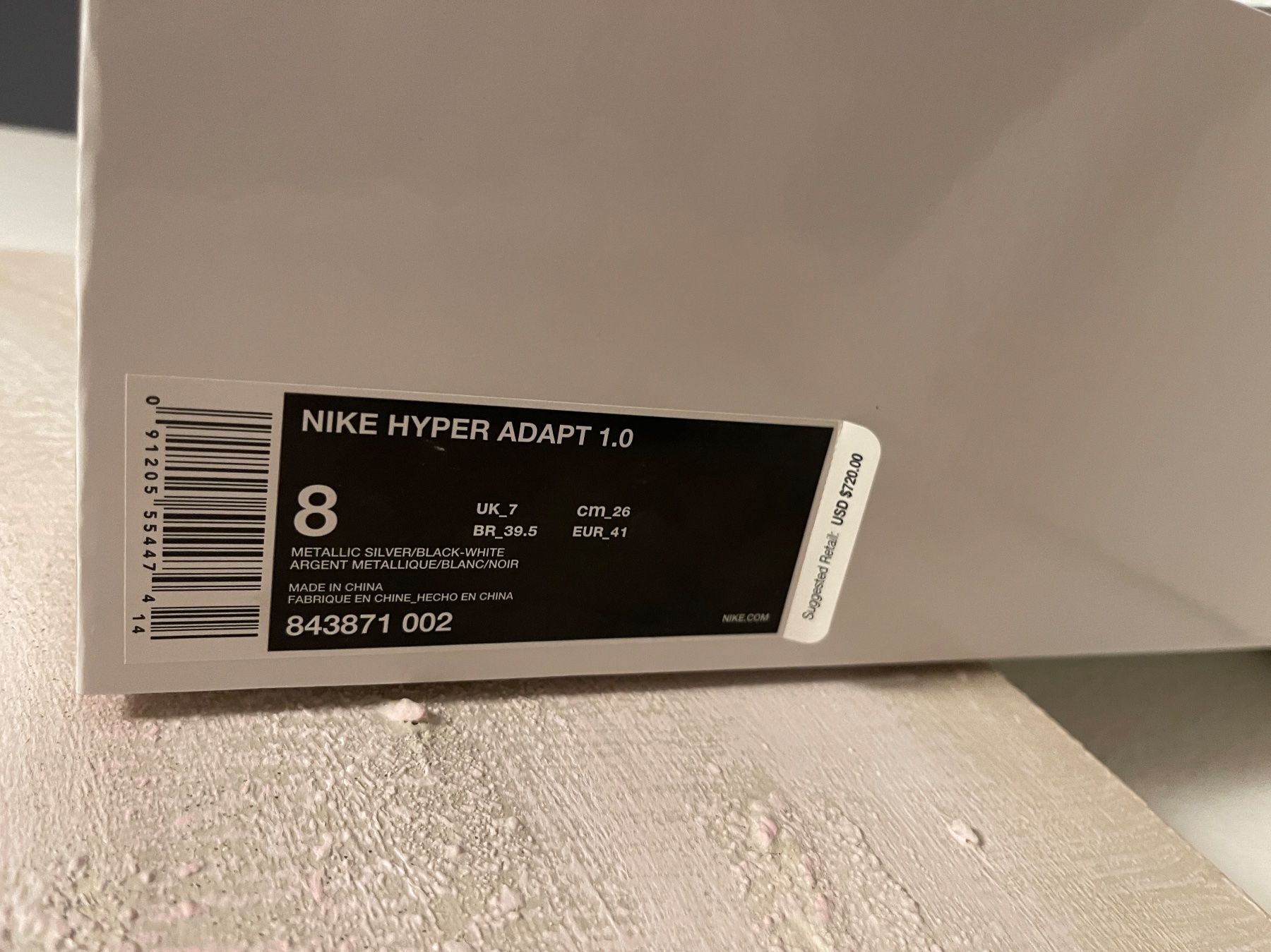 Jordan Herrenschuhe: Nike HyperAdapt 1.0 (1. Release inkl Spezialbox) Sample Eu41 – Neu und originalverpackt aus Luzern von blumentopf783 5