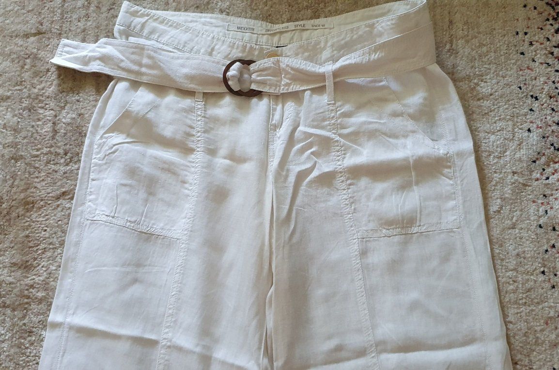Mexx Pantaloni: Mexx Leinenhose, Grösse 40 – Nuovo (secondo la descrizione) da Unterentfelden venduto da LookoutMt 2