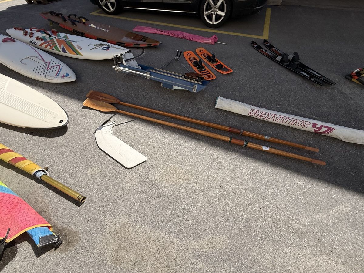 Tavole da surf e di nuoto: Top Windsurf - Surfboard - Surfbrett + Ausrüstung – Usato da Näfels venduto da Meelis 6