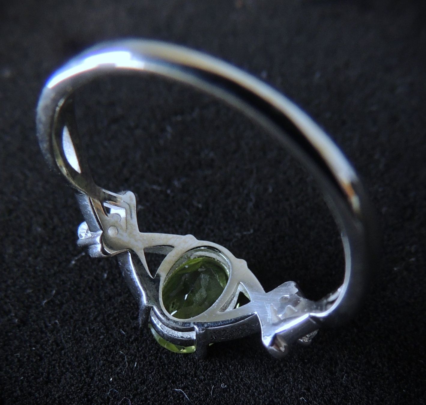 Anelli: Peridot Silber 925 Fingerring Gr. 57 – Nuovo (secondo la descrizione) da Waldenburg venduto da schaller707 7