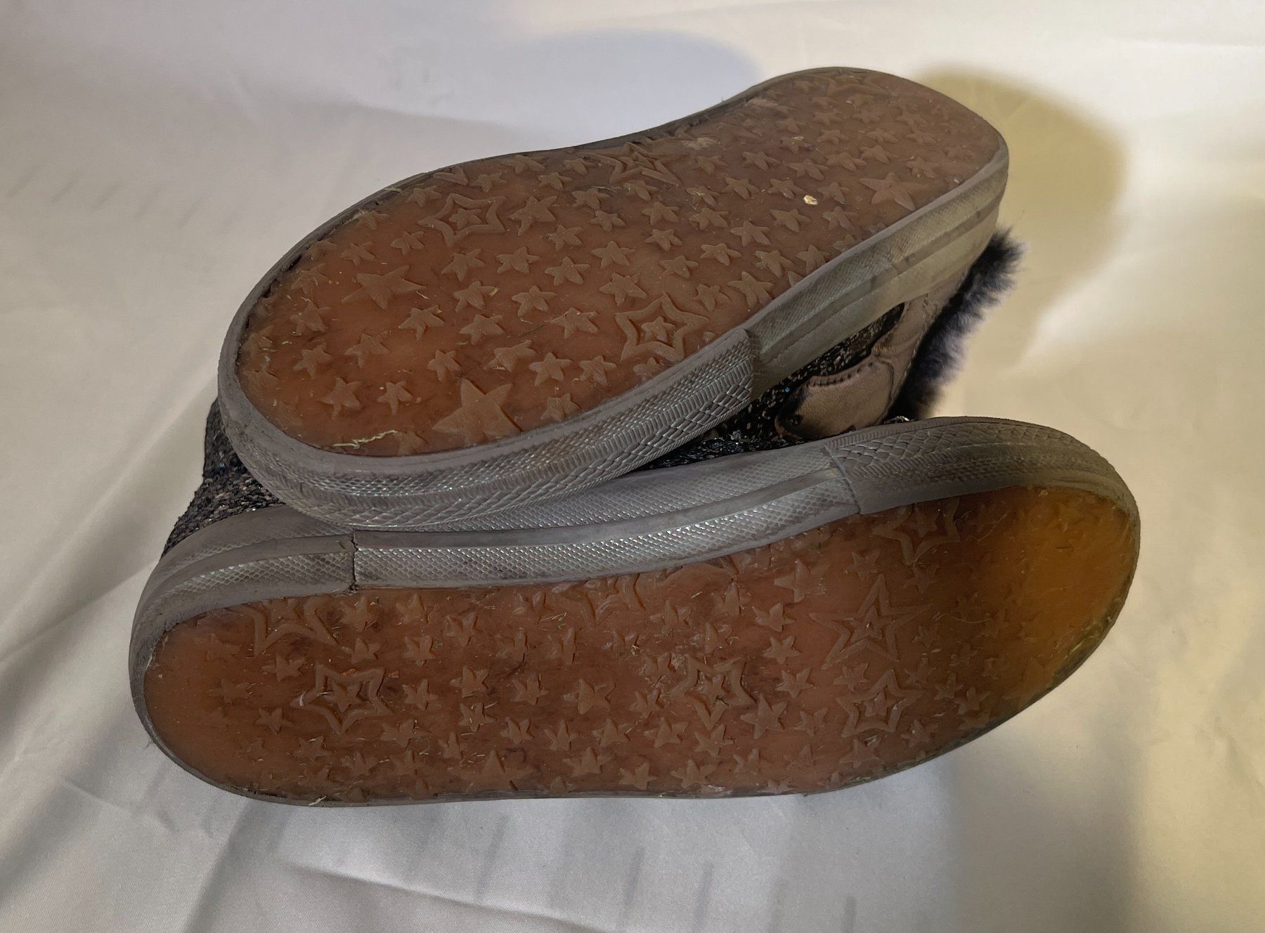 Scarpe per ragazze: Glitzerhalbschuhe Gr. 30 gefüttert – Usato da Zürich venduto da Drahtzug 2