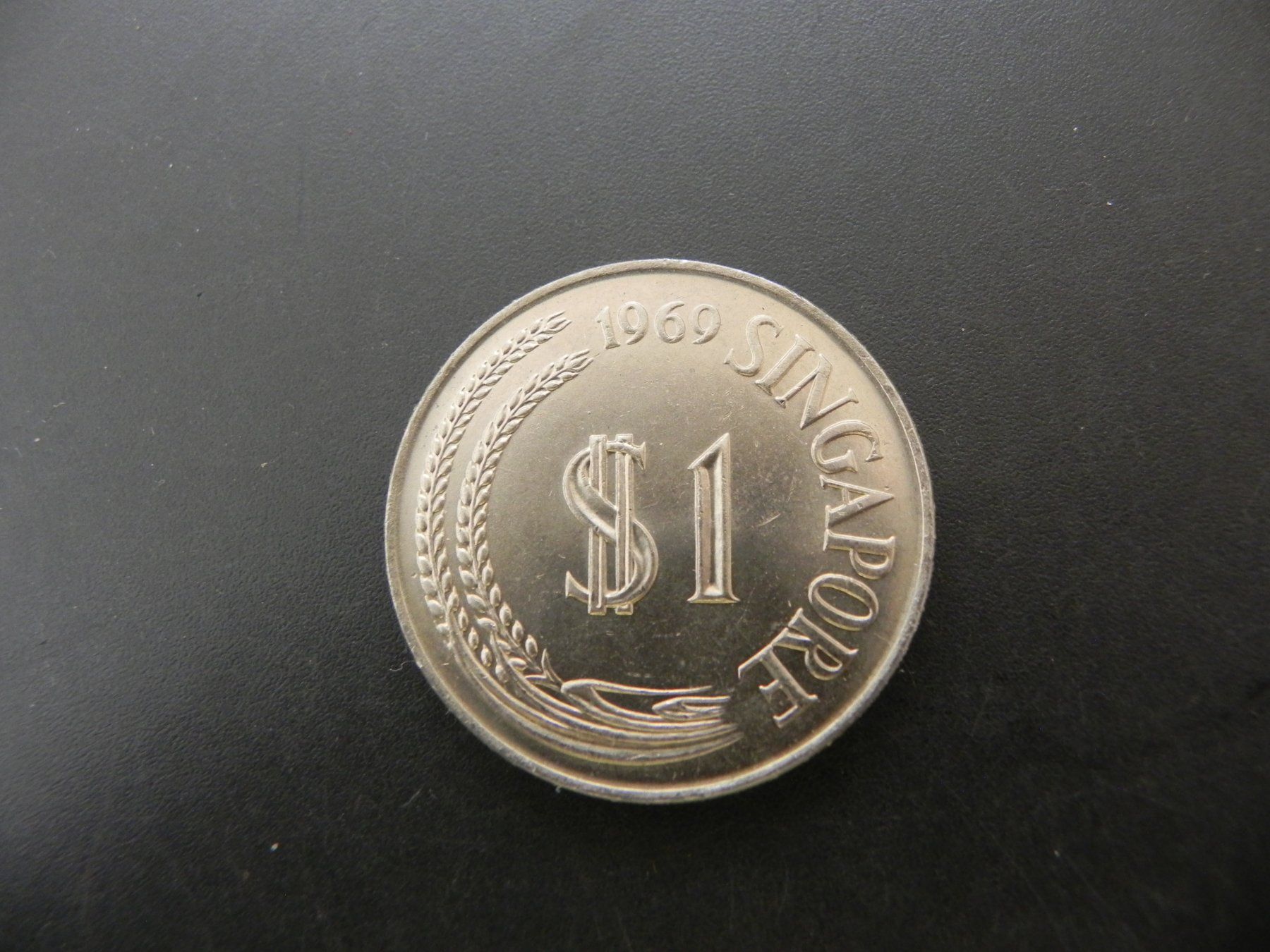 Alle Münzen: Singapur 1 Dollar 1969 – Gebraucht aus Biel/Bienne von Gogolozi 1