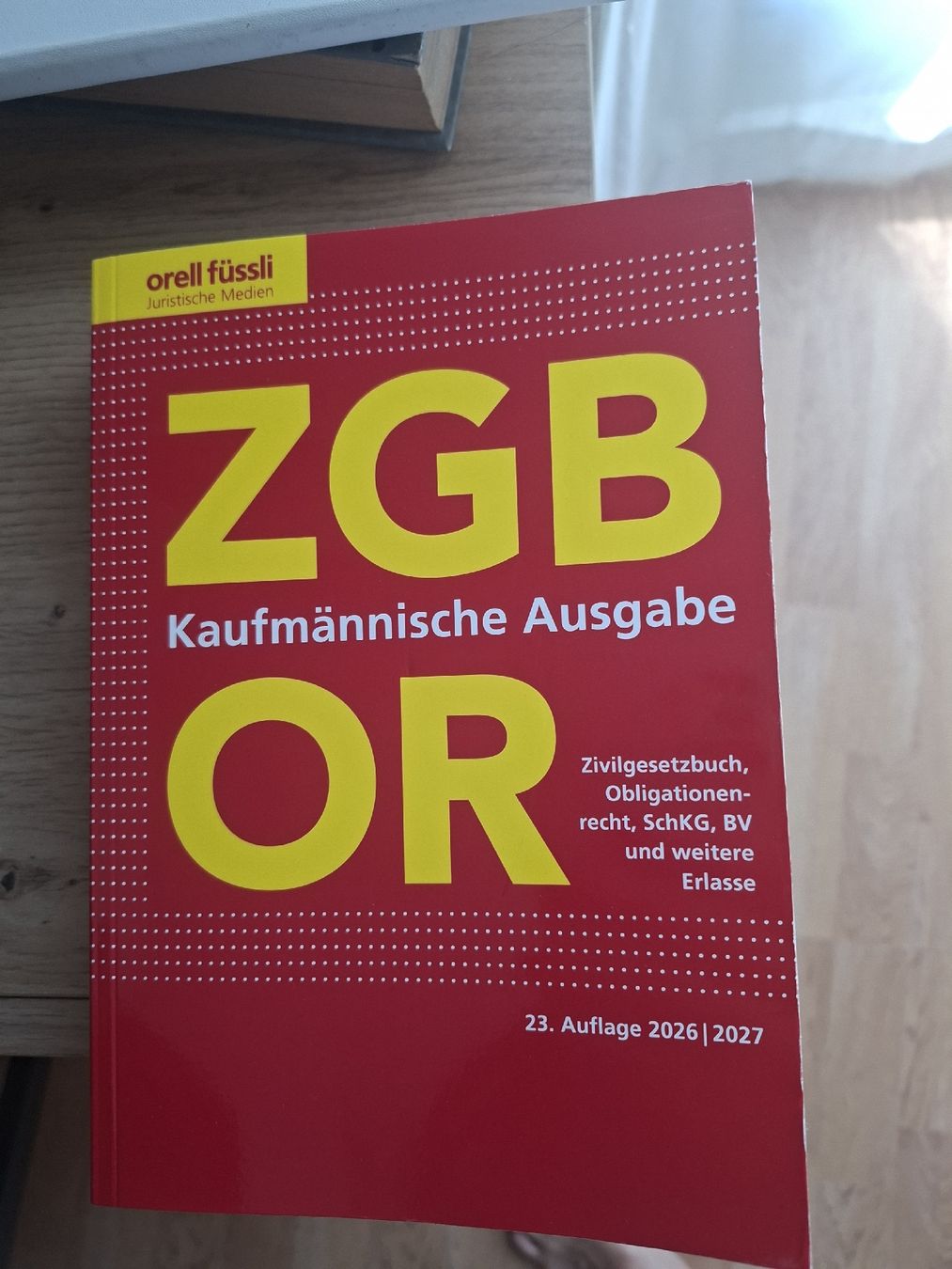 Livres: Neu: ZGB / OR – Neuf (Voir description) à Zürich par thepringles