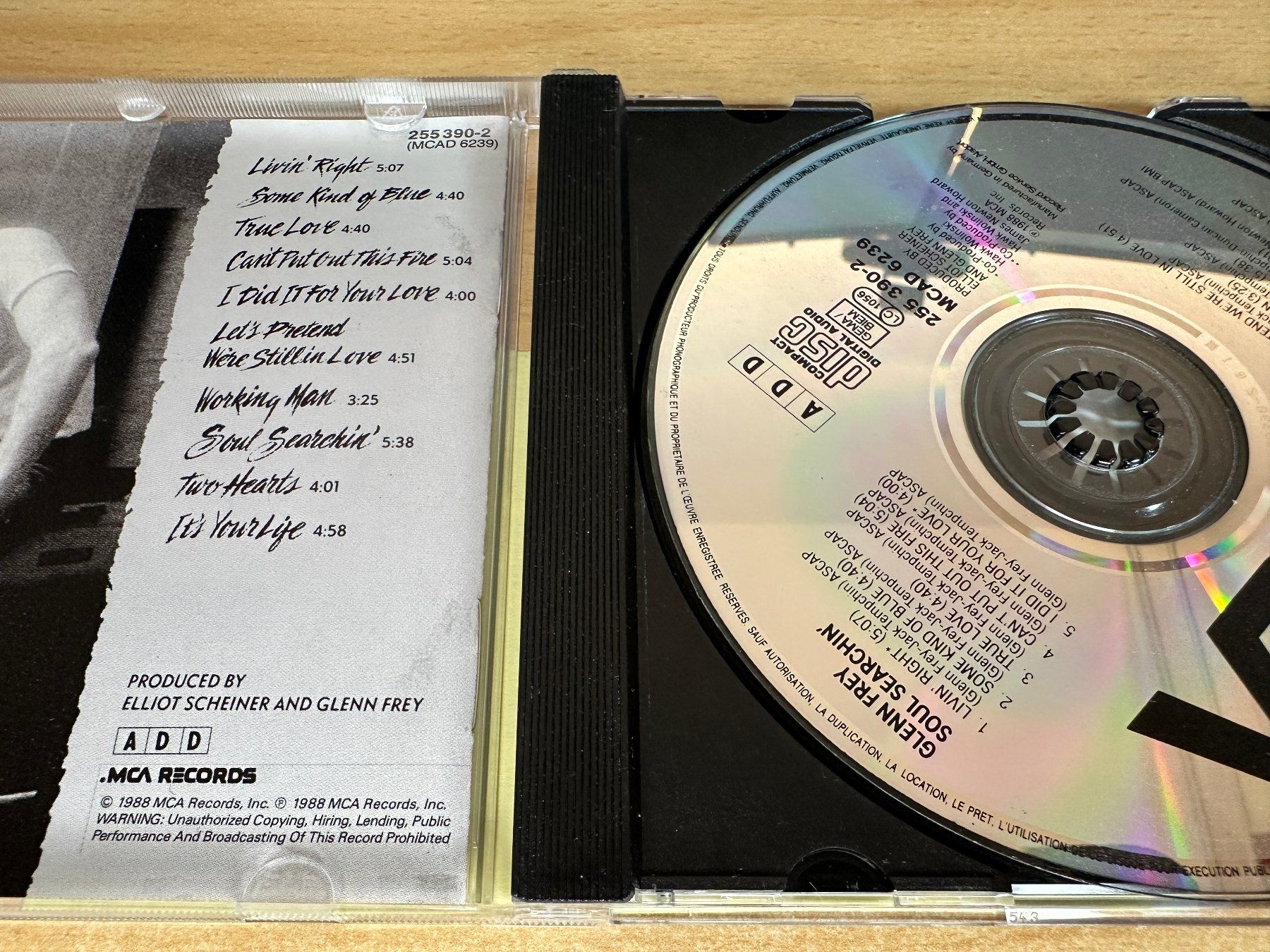 CDs: R6 Glenn Frey - Soul Searchin' – Gebraucht aus Rikon im Tösstal von Alpenmutz 2