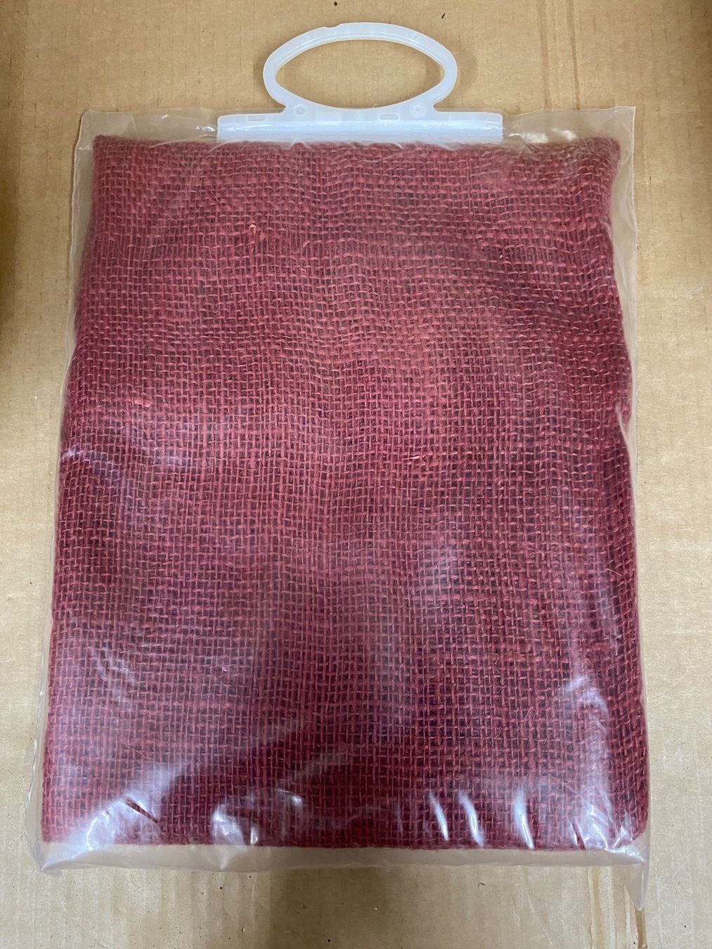 Tessuti: Jute-Schutzsack rot 100x110cm – Usato da Eschlikon TG venduto da ArtRec 2