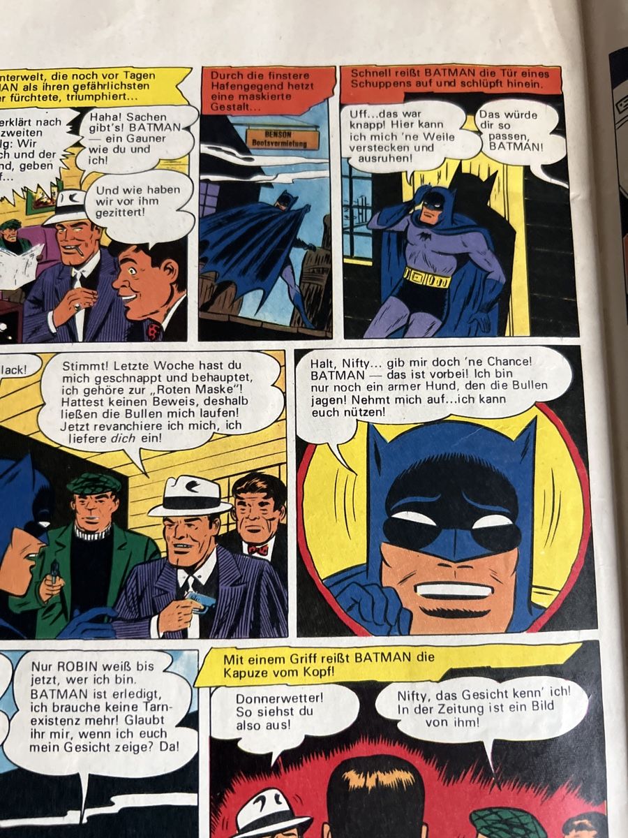 BD: Bstman MV Comix, Heft 8, 1969, Asterix Batman + Robin Kult – D'occasion à Gysenstein par Comic_sammler 3