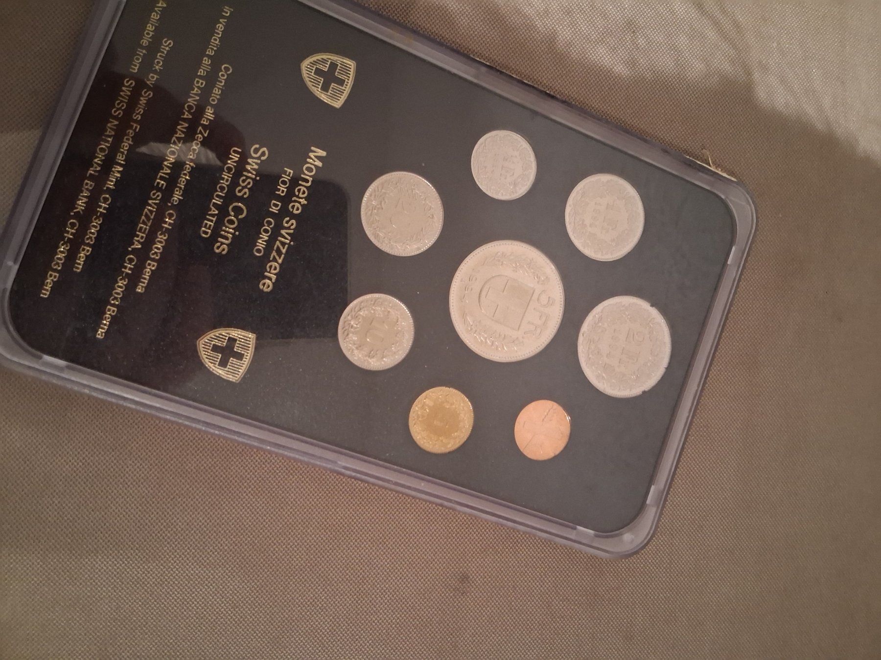 Tutti le monete: Schweizer Münzen Set, Stempelglanz, 1994 – Usato da Eggersriet venduto da Daniela003 1