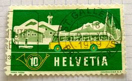  Nr.314 mit Stempel Sondermarken Alpenpost  St.Gallen   