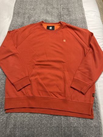 Pull G-Star RAW orange XXL, état impeccable, automne 🍁