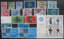 1970 - 1974 Werbemarken mit Ersttagsstempel, Lot 2