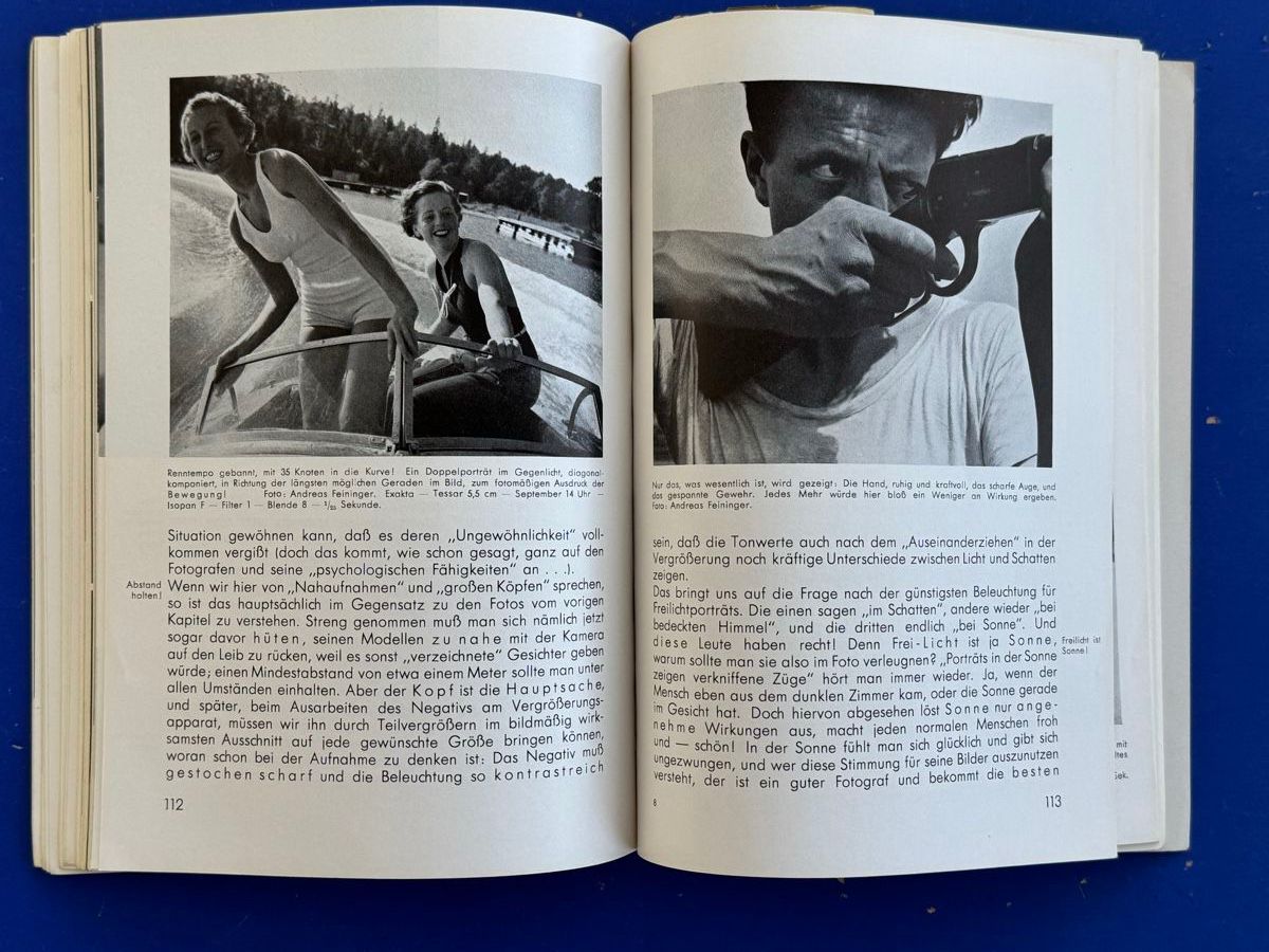 Livres: Feininger Andreas: MENSCHEN VOR DER KAMERA.  1937 – D'occasion à Adliswil par buch_und_kunst 6