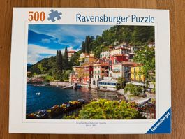 Ravensburger-Puzzle "Lago di Como", 500 Teile, wie neu!