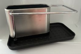 Kitchen sink caddy stainless steel used condition