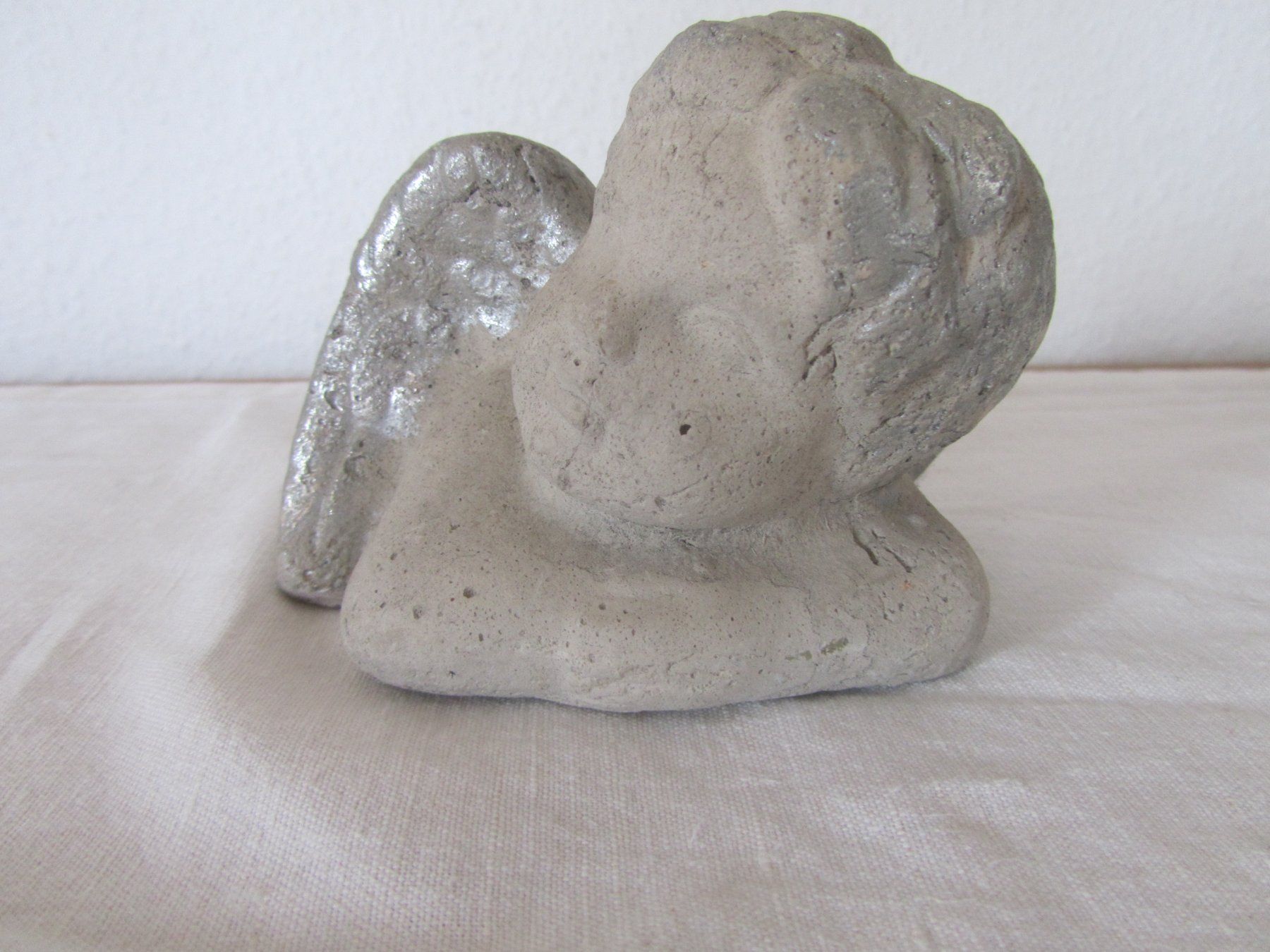 Statuette: Schutzengel aus Zement für Garten oder Haus – Usato da Seengen venduto da mikelele 2