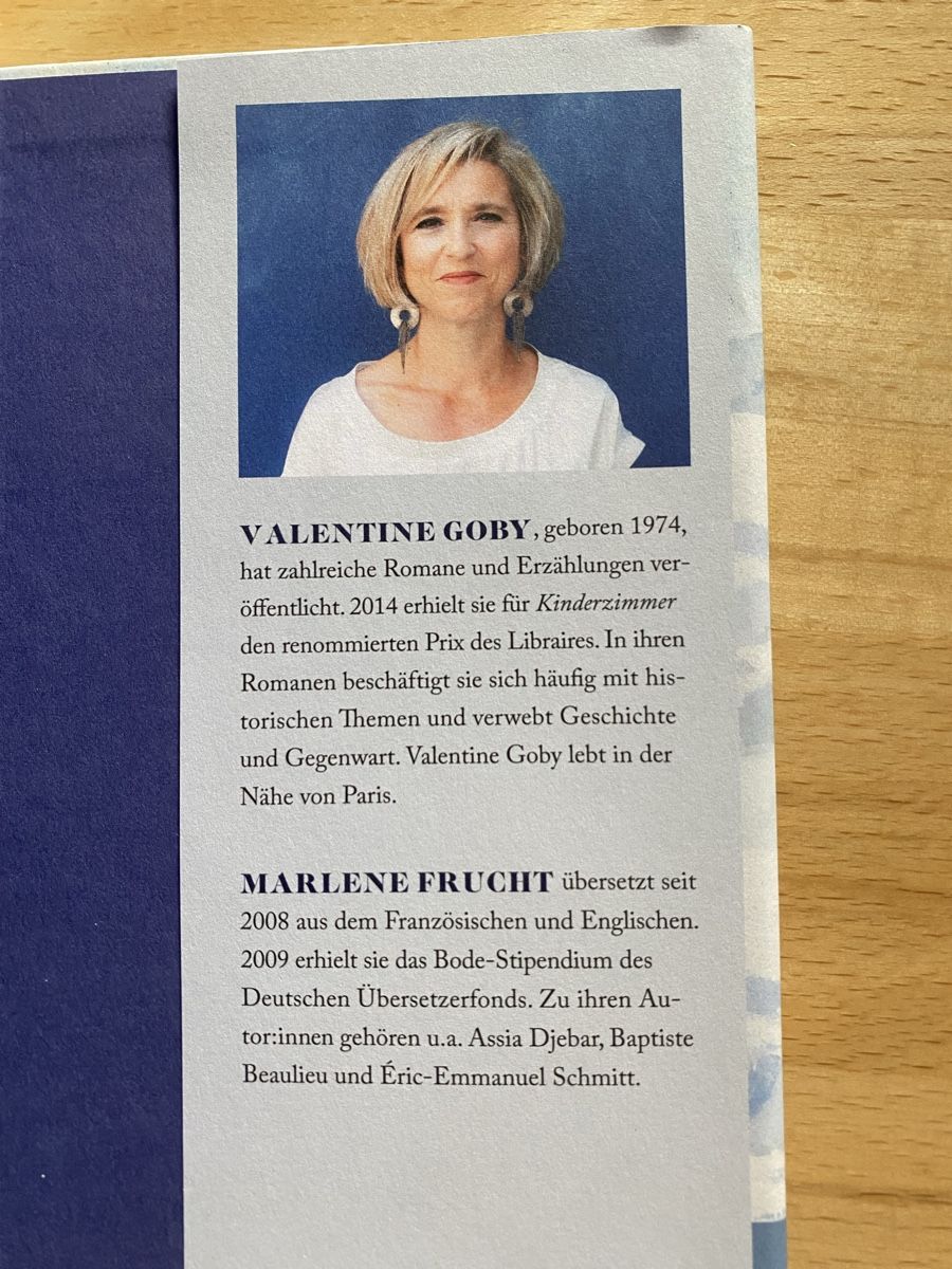 Libri: Über allen Bergen - Valentine Goby – Usato da Schwarzenburg venduto da Michellu 5