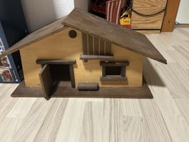 Spielzeug Bauernhof aus Holz gebrauchter Zustand