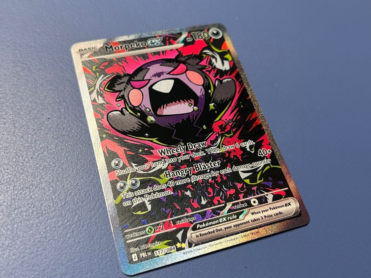 Pokémon Sammelbilder & Trading cards: Morpeko Ex 117/084 PBL EN – Gebraucht aus Schlieren von happymerchant64 1