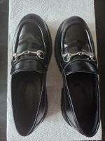 Mocassins LeGer cuir noir brillant taille 39
