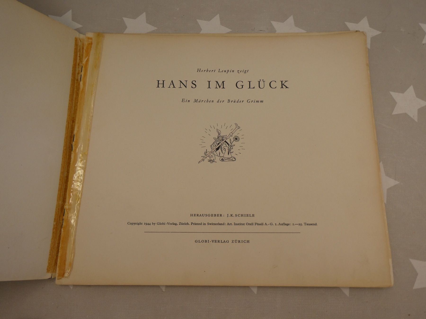Libri: Buch: Hans im Glück Herbert Leupin – Usato da Rafz venduto da Powacaddy 3
