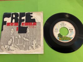 Free - My Brother Jake, rare Single Schallplatte, Top 1971