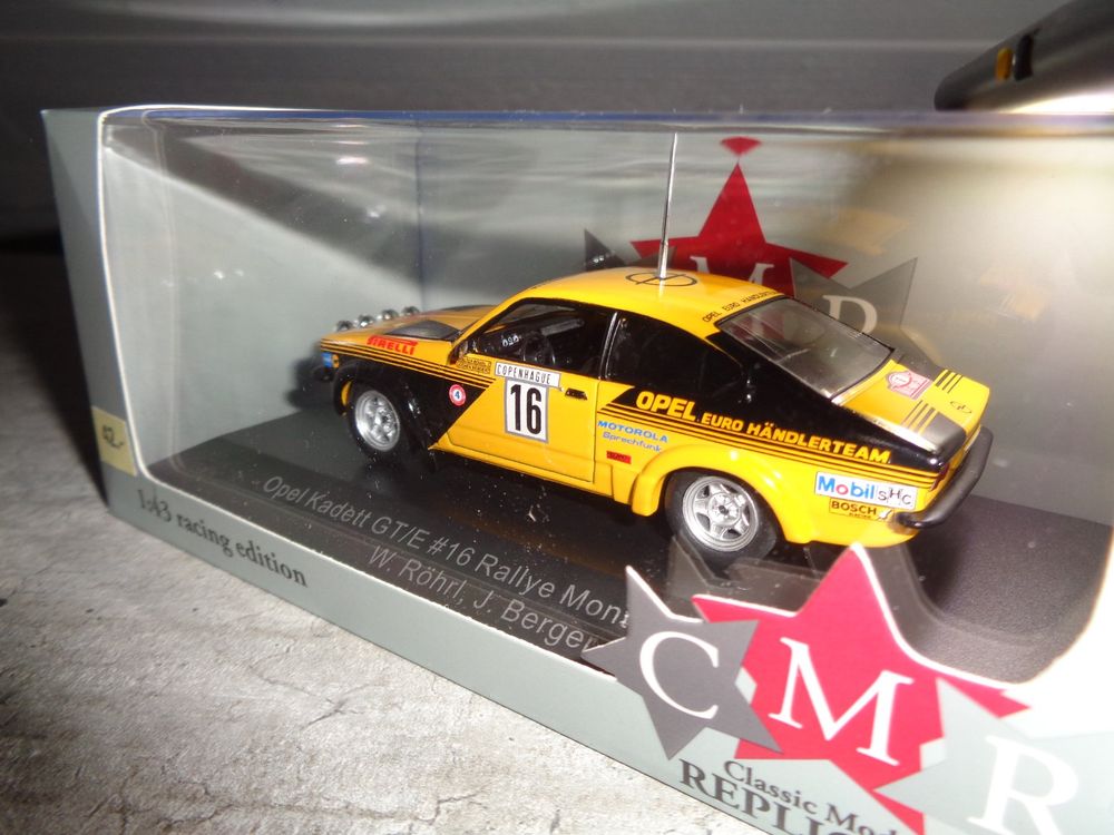 Opel Kadett GT/E Rallye Monte Carlo 1976 Röhrl/Berger CMR 1:43 WRC024