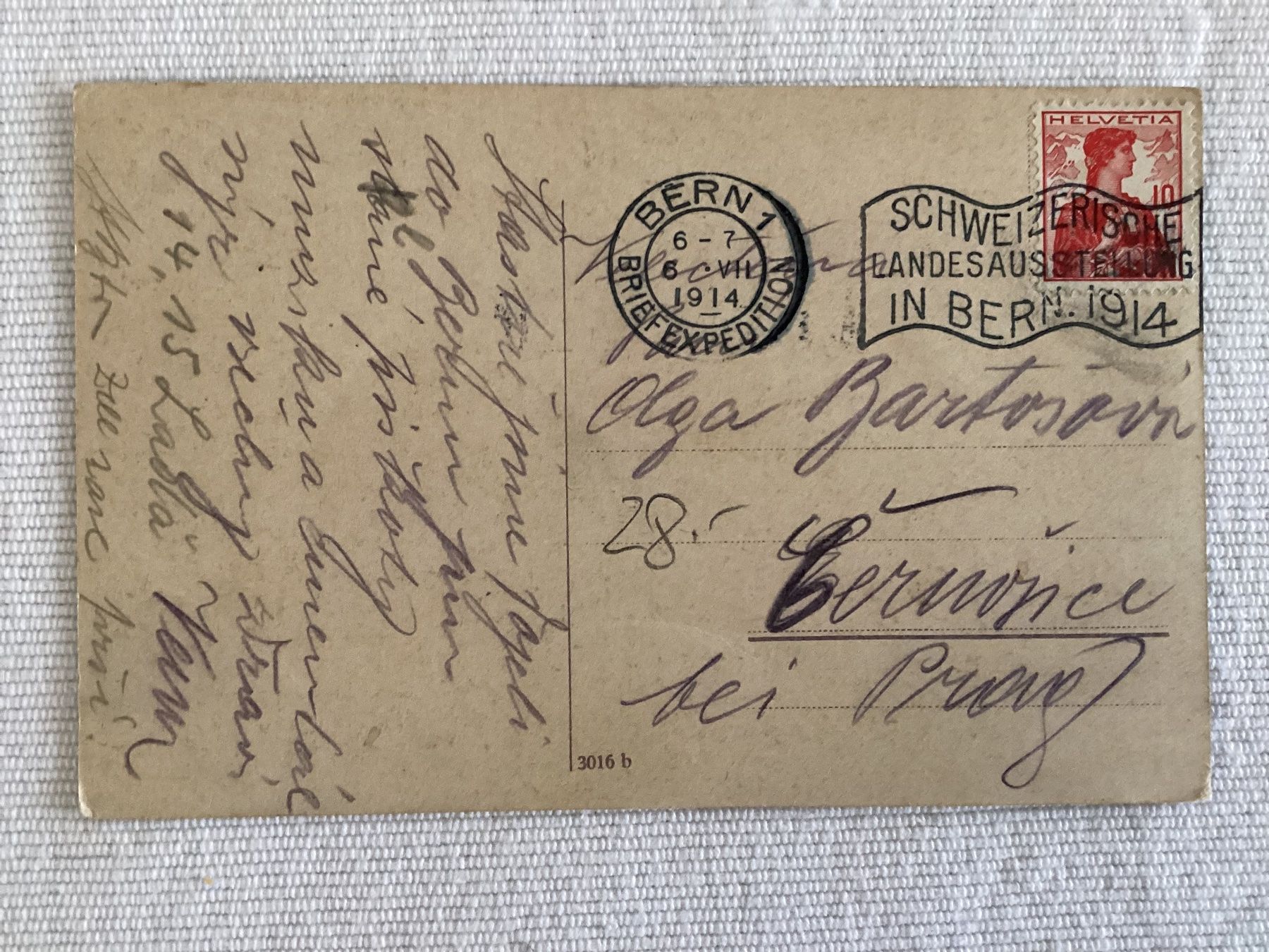 Cartoline postali: AK Bern. Bubenbergplatz 1914 – Usato da Zürich venduto da Tolima194 1