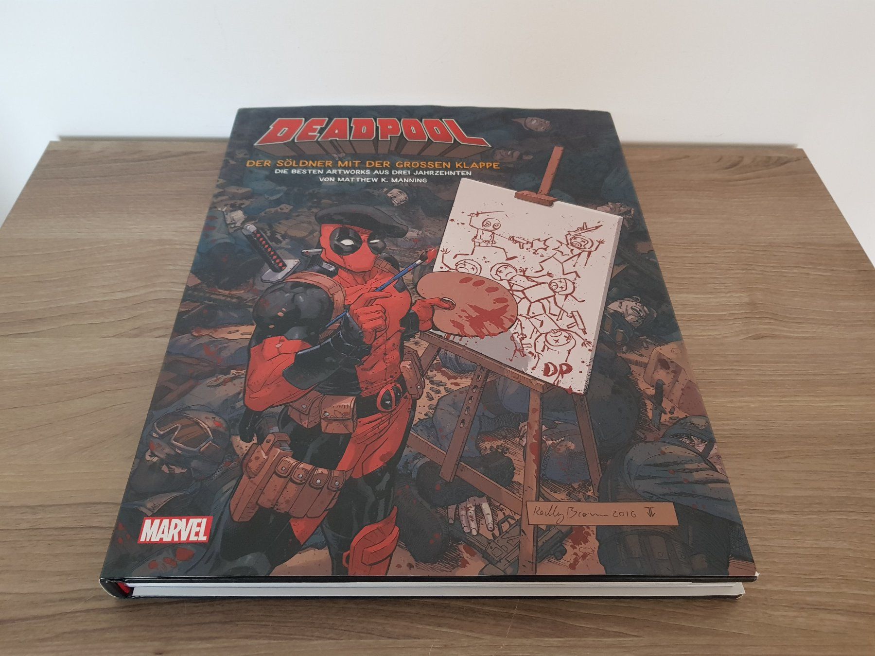 Libri: Deadpool Artbook, Der Söldner mit der grossen Klappe - Buch – Usato da Bassersdorf venduto da retrolab